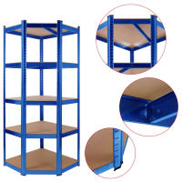 AREBOS Estantería Metálica Almacenaje 180x70x70 Cm - 875 Kg - 5 Baldas - Azul - details 6