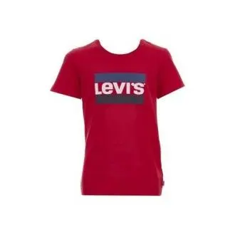 Levi's Camiseta Niño Algodón Rojo Modelo NM10377 - 1