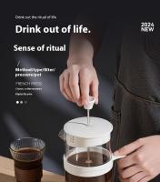 GIANXI Hacer Café a Mano Cafetera Multifuncional Filtro Para Casa Con Filtro De Té Para Preparar Café Frío Y Té Pot De Café - details 0
