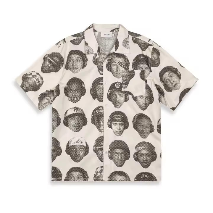Grimey Camisa The Midnite Light Green - 1