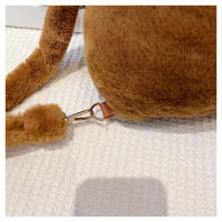 Mochila De Peluche Kawaii Con Capybara Simulación De Flor Y Fruta Para Niños Mochila De Hombro Para Novia Regalo Tamaño 28cm Material Algodón - details 42