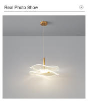 Lámpara Colgante LED De Lustre Para Iluminación Interior Estilo Nórdico Para Comedor Sala De Estar Escaleras Decoración De Hogar - details 11