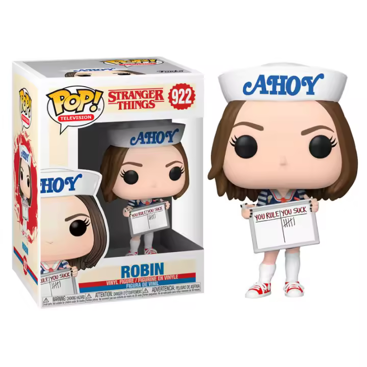 Figura Pop Stranger Things Robin-Figura de Vinilo Coleccionable - Idea de Regalo- Mercancia Oficial - Juguetes para Niños y Adultos - Movies Fans - Muñeco para Coleccionistas y Exposición - 1