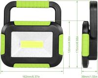 LE Luz de camping recargable, Luz de Trabajo Portátil de 1000 Luces recargable, Brilliant interior para acampar al Aire Libre with Banco de Energía de 4400 mAh, 3 Modos LED Floo - details 3