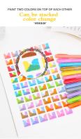 Rotulador De Pincel De Tinta Hidratada En 12 Colores Pastel Para Caligrafía Arte Y Dibujo Ideal Para Lettering Y Diario - details 5