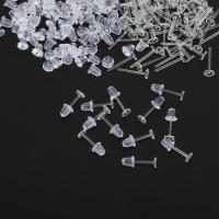 Aros De Joyería Invisibles De Plástico 5mm Para Manualidades DIY Suministros De Pendientes Sin Punzón (300 Piezas/150 Pares) - details 3