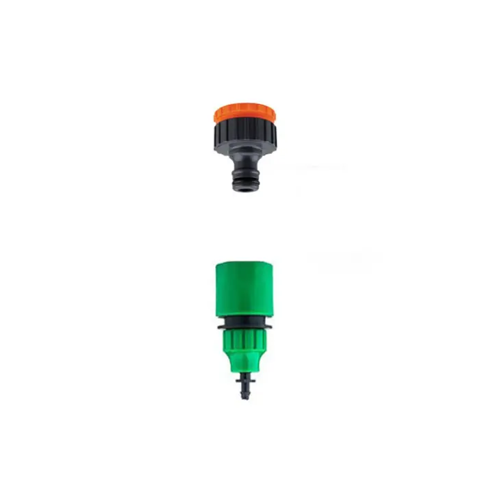 Kit De Riego Por Drip Ajustable Para Jardín Y Macetas Con Válvula Negra Ahorro De Agua Microderrame Para Invernadero Material Plástico - 1