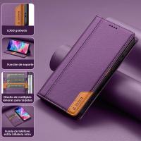 Funda De Cuero Magnética Para Samsung Galaxy A56 A36 A26 A16 A17 A06 A55 A35 A25 A54 A34 A15 5G A14 A07 A06 A71 A53 Con Tarjetero - details 2