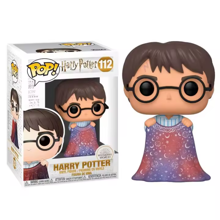 Figura Pop Harry Potter Harry With Invisibility Cloak-Figura de Vinilo Coleccionable - Idea de Regalo- Mercancia Oficial - Juguetes para Niños y Adultos - Movies Fans - Muñeco para Coleccionistas y Exposición - 1