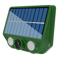 Dispositivo Repelente Ultrasonido Para Gatos Y Perros Impermeable Y Solar Poderado 500mAh Para Jardines Y Céspedes Exteriores - details 8