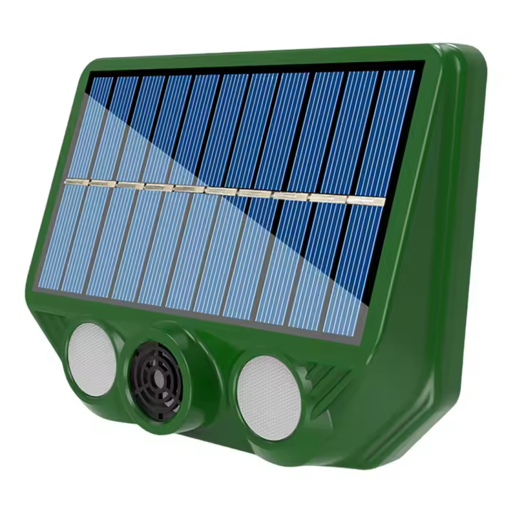 Dispositivo Repelente Ultrasonido Para Gatos Y Perros Impermeable Y Solar Poderado 500mAh Para Jardines Y Céspedes Exteriores - 1