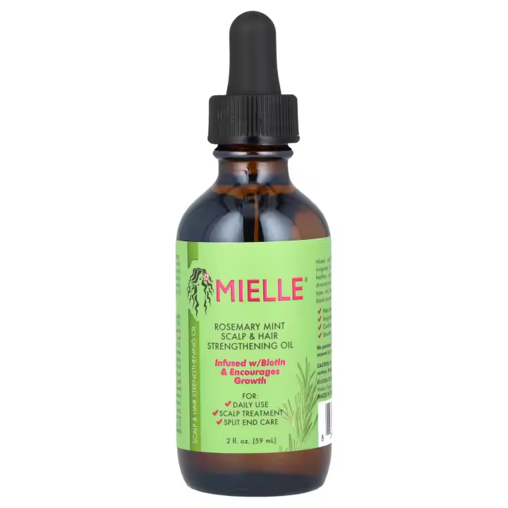 Mielle Rosemary Mint Scalp & Hair Strengthening Oil 59ml Aceite Aceite   Tratamiento para cabello rizado - 1