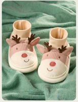 Zapatillas De Algodón De Invierno Para Niños Con Dibujos Animados De Mario Cómodas Para Uso Interior Y Exterior - details 0