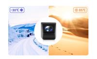 Junsun Cámara de visión trasera para automóvil AHD Resolución 720P Resistente al agua Ángulo amplio de 120° Cámara de estacionamiento de respaldo inverso para accesorios de automóvil  DVD - details 7