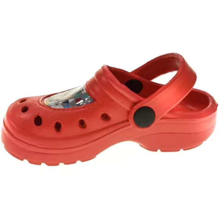 Zuecos Originales de Mickey Mouse Rojos para Niños con Estampado Divertido - 1