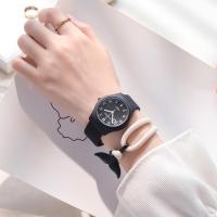 Reloj De Cuarzo Para Niños Y Niñas 36mm Color Caramelo Resistente Al Agua Con Correa De Silicona Moda Y Casual Para Estudiantes - details 11