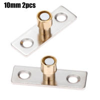 2 Pcs Locador De Puerta De Metal Y Madera Con Cabeza De Cobre Tono 8/10/12mm Diámetro 49*15mm Herramienta Para Puertas Deslizantes Y De Madera - details 6