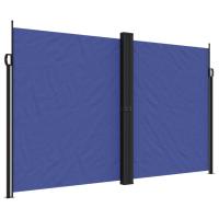 vidaXL Toldo lateral retráctil 200x1200 cm Color Negro, Crema, Azul - details 5