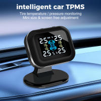 Sistema De Monitoreo De Presión De Neumáticos Para Coche Con Alarma De Seguridad Automática Y 4 Sensores Externos Wireless Mini TPMS USB - details 0