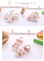 Sandalias De Verano Para Niñas Con Flores Estilo Grecia Antideslizantes Y Confortables Zapatos De Playa Para Niños Talla True Fit Decoración De Cinta Suave Y Floral - details 5