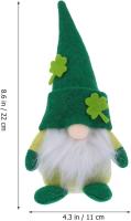 2 piezas de muñecos de peluche para ventanas de niños, adornos de relleno, juguetes para el hogar para niños, accesorios de peluche de arcoíris de duende, juguetes de peluche para niños, suministros para fiestas de niños, juguetes - details 2