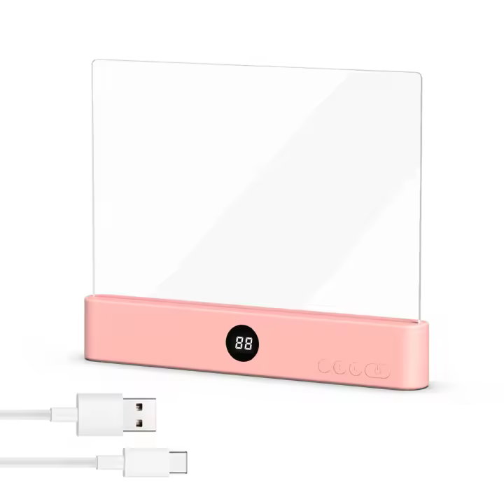 Luz De Lectura LED Luz Nocturna Portátil Para Lectura En Cama Y Coche Luz Motivacional De Viaje Marca SHENZHITECH Recargable - 1
