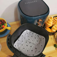Rack De Asado Redondo De Acero Inoxidable Para Air Fryer Tamaño 6-7 Pulgadas Relleno Sencillo Para Cocinar Y Almohadilla De Parrilla Para Almohadillas De Almohadilla - details 5