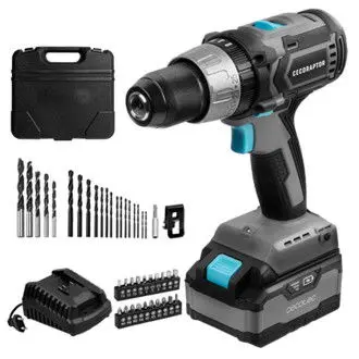 CECOTEC 70005 Taladro de batería perforador y atornillador con velocidad de 1800 rpm Perfect Drill 4020 X-treme CecoRaptor - 1