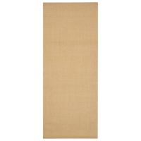 vidaXL Alfombra de sisal natural 100x250 cm Alfombras de área  Alfombra de Piso para Sala de Estar Dormitorio Habitación Salón - details 0