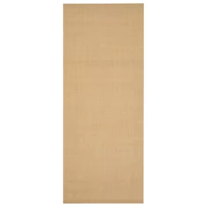 vidaXL Alfombra de sisal natural 100x250 cm Alfombras de área  Alfombra de Piso para Sala de Estar Dormitorio Habitación Salón - 1