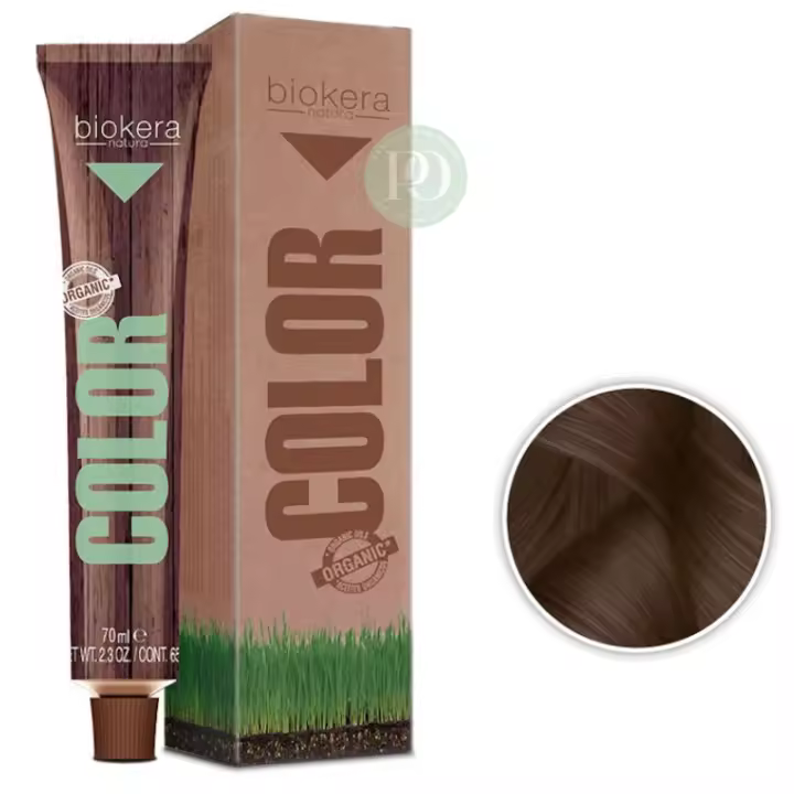 Rubio Medio Marrón Natural 7,70 . Salerm Biokera Tinte Natura Color Orgánico 70 ml ⭐⭐⭐⭐⭐ - 1