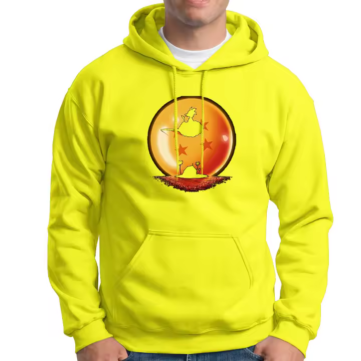 Sudadera con capucha Bola de dragon. Goku. Vegeta. Son Gohanda. Krilin. Maestro Roshi. Varios colores. Todas las tallas. - 1