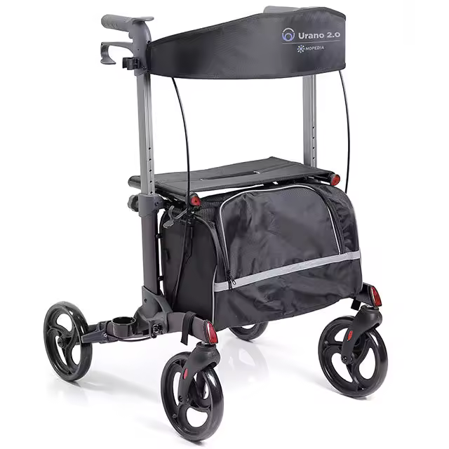 Caminador Rollator 4 Ruedas Plegable con Cesta Multiuso Ortoprime Ortoprime - 1