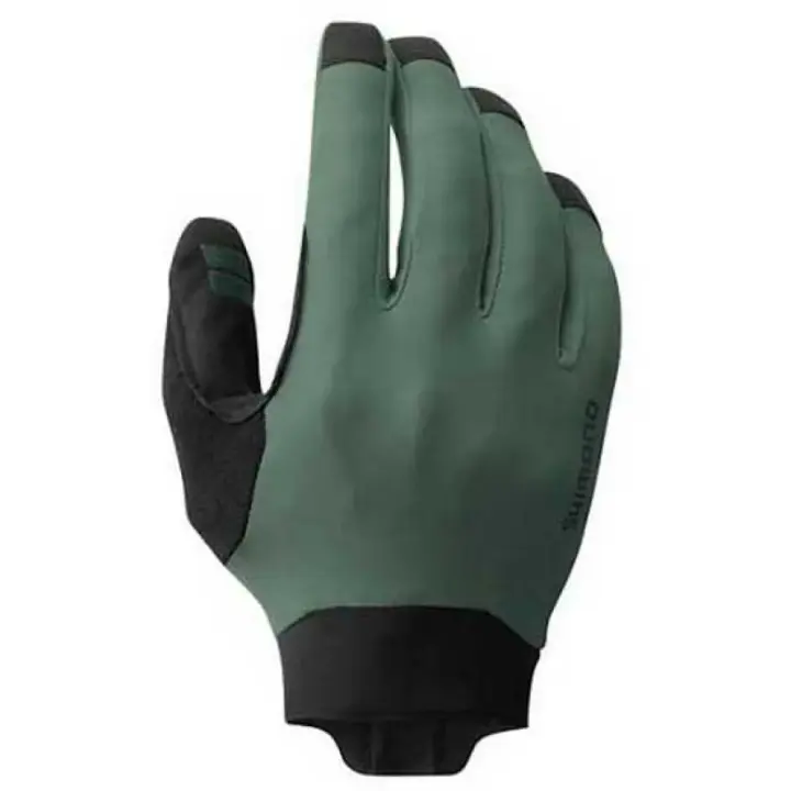 Ropa hombre Guantes Shimano Guantes Enduro Verde - 1