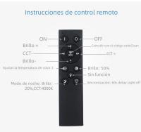 Lámpara De Techo Inteligente LED MARPOU 0.9 Pulgadas Para Dormitorio Moderna Y Ultrafina Para Habitación Control Remoto Por App - details 12