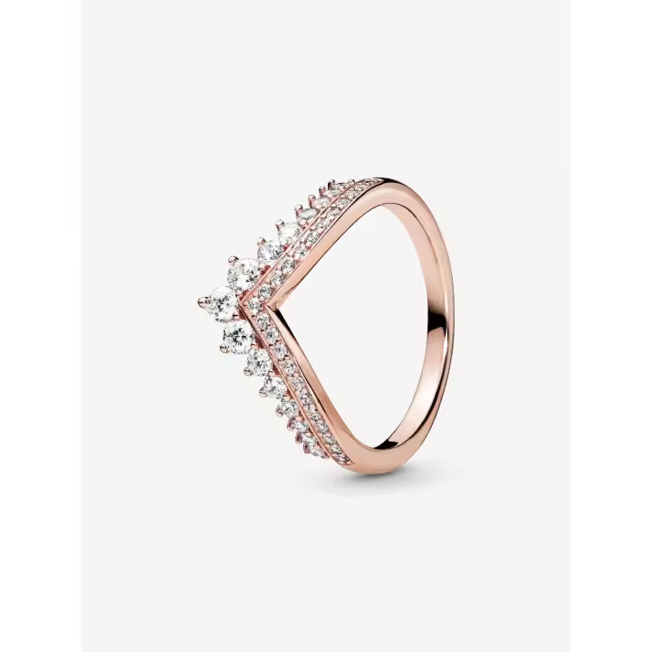Pandora - Anillo de Princesa with Huesa DE LA Sierte-Baño de Gold Rose de 14K - 1