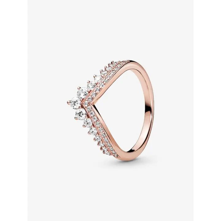 Pandora - Anillo de Princesa with Huesa DE LA Sierte-Baño de Gold Rose de 14K - 1