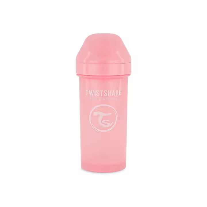 Twistshake Kid Cup Pastel Rosa 360ml 12+m - 1