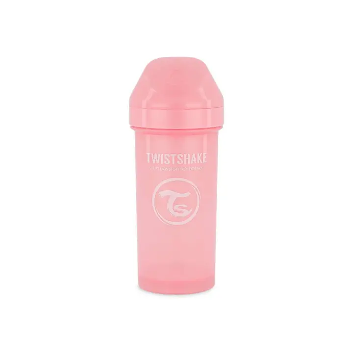 Twistshake Kid Cup Pastel Rosa 360ml 12+m - 1