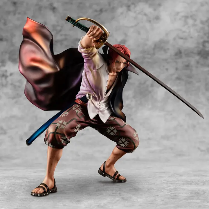 Figura Shanks Red haired Playback Memories One Piece 21,5cmFigura  Coleccionable - Idea de Regalo- Mercancia Oficial - Juguetes para Niños y Adultos - Movies Fans - Muñeco para Coleccionistas y Exposición - 1