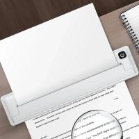 Impresora térmica A4, Impresora sin tinta Impresora portátil de viaje, Mini impresora térmica, Impresoras portátiles inalámbricas para, Mini impresora térmica A4, Impresora inalámbrica para Ios y, Impresora sin tinta - details 0