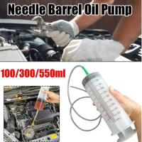 Siringa Grande De 100/300/550ml Con Bomba De Aceite Y Tubo De 1m Para Alimentación De Animales Medición De Nutrientes En Hidroponía - details 0