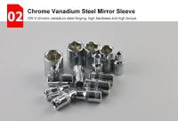 Kit De Herramientas De Reparación De Coche 46 Piezas Juego De Destornilladores De 1/4 Pulgada Llave De Fijación Torque Y Conjunto De Herramientas Mecánicas Para Reparación Automotriz - details 5
