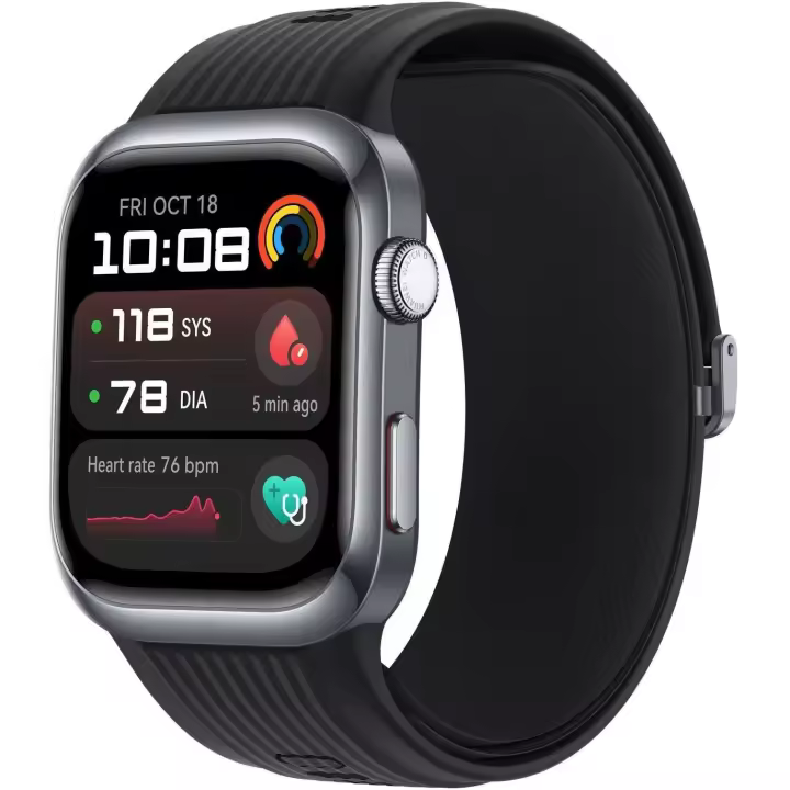 SMARTWATCH - HUAWEI Watch D2, Pantalla AMOLED de 1,82, Monitorización en Tiempo Real de la Presión Arterial, ECG, Monitorización Exhaustiva del Sueño, SpO2, Asistencia Sanitaria Familiar, Llamadas, Negro - 1