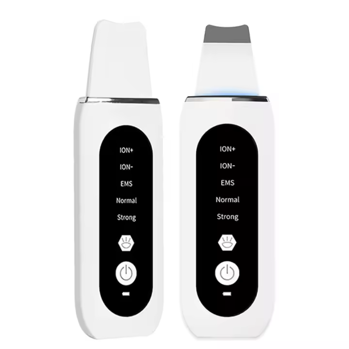 Limpieza Facial Profunda Con Scrubber Ultrasonido Eliminador De Quistes Faciales Ionizador De Poros Acné Limpieza De Piel Rechargeable Battery - 1