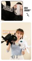 Muñeco De Peluche Dragón Dientes Animal De Peluche Negro Decoración Para Coche Y Casco Juguetes Para Niños Regalo Lindo Y Cartoon - details 18