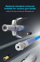 5PCS Tubo De 30cm Para Pistola De Grasa Coupler Hose Extensión De Alta Presión Para Automóvil Herramienta De Lubricación Syringe - details 3