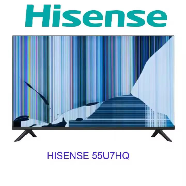 HISENSE 55U7HQ, NUEVOS, Con pantalla - panel rota, para despiece. SIN MANDO A DISTANCIA. - 1