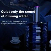 Bomba De Agua Eléctrica Recargable Para Cubetas De Agua Adecuada Para Uso En Casa Oficina Y Dormitorio Fácil De Llevar - details 2