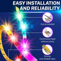 Tira De Luces LED WS2811 Dreamcolor RGBIC TUYA 32.8ft Control Remoto WiFi Conexión a App Smartlife Sincronización Musical Para El Hogar - details 8